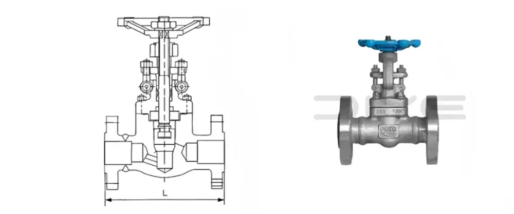 Forged Steel Flange Globe Valves