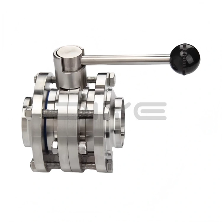 Katup Kupu-Kupu Sanitasi 3 Bagian